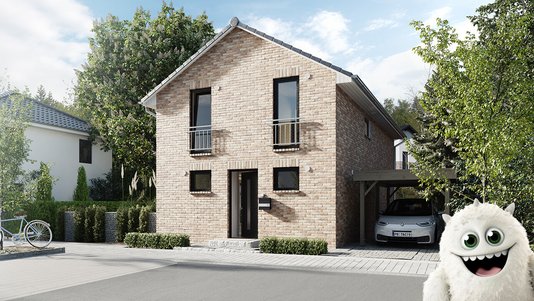 Häuser mit Ratenfressern